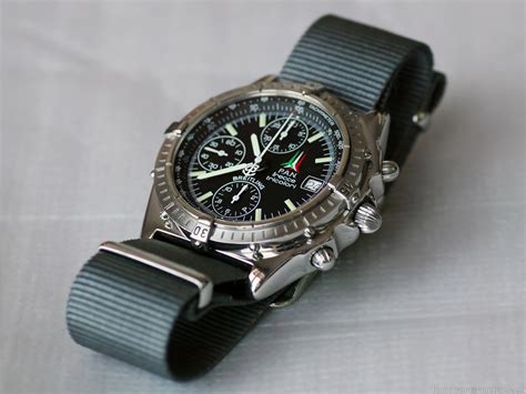 breitling chronomat nato strap|breitling watch strap replacement.